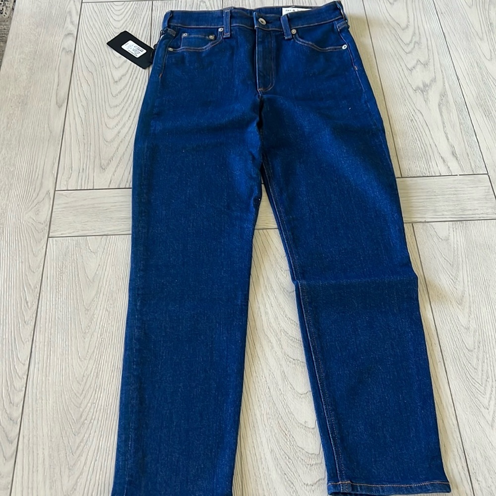 Rag & Bone High Rise Women's Jeans - Dark Blue size 25